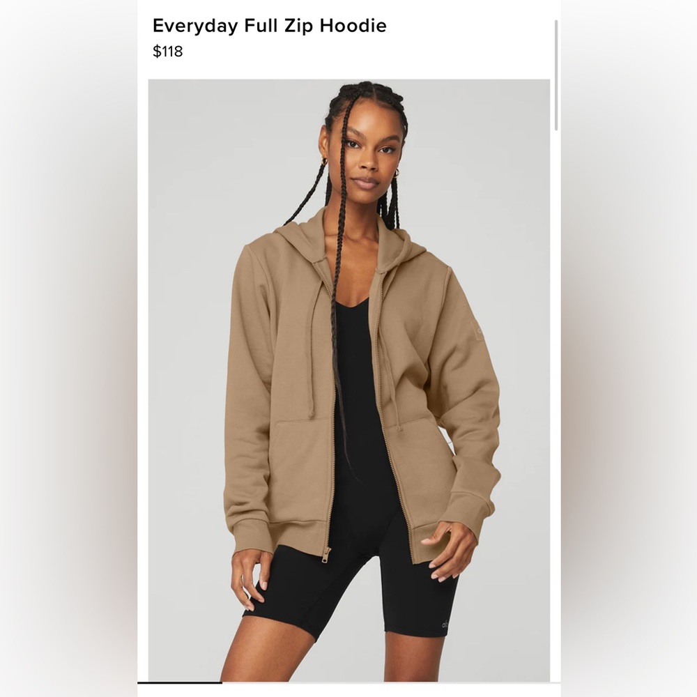 ALO everyday zip up jacket